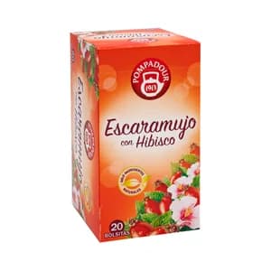 POMPADOUR Infusión de escaramujo con hibisco 20 uds.