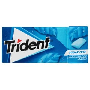 TRIDENT FRESH Chicle menta 14 g.