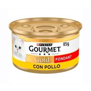 PURINA GOURMET Latita de comida húmeda con pollo fondant PURINA GOURMET GOLD 85 g.