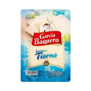 GARCÍA BAQUERO Queso tierno en lonchas GARCÍA BAQUERO 150 g.