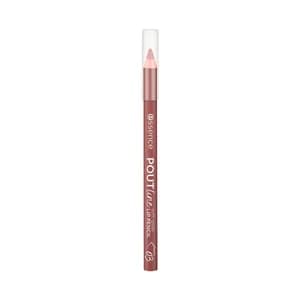 ESSENCE Poutline soft glide tono 03 Bare affair nude Lápiz de labios con cobertura completa.