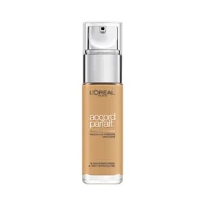 L'ORÉAL PARIS Accord parfait tono 6D Fdt Base maquillaje con textura fundente y sin efecto máscara.