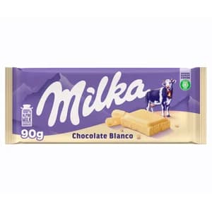 MILKA Chocolate blanco 90 gr.