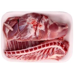 Cuartos de cabrito ideales para asar.