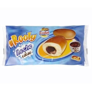 CODAN Rooly Bollitos rellenos de cacao 4 uds x 152 g.