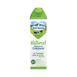 CENTRAL LECHERA ASTURIANA Preparado lácteo desnatado con esteroles vegetales y extracto de té Naturcol 1 l.