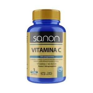 SANON Vitamina C (Complemento nutricional) 120 comprimidos.