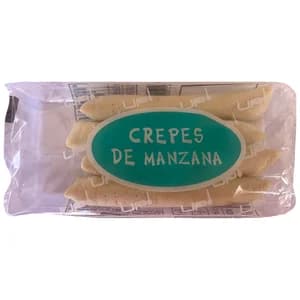 UP! Crepes dulces congelados rellenos de manzana UP! 200 g.