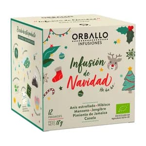 ORBALLO Infusión ecológica de Navidad 12 uds.