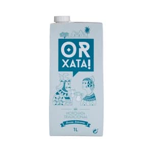 OR,XATA Horchata receta artesanal con denominación de origen Chufa de Valencia OR,XATA 1 l.