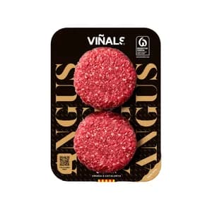 VIÑALS Hamburguesa angus 2x150 g.