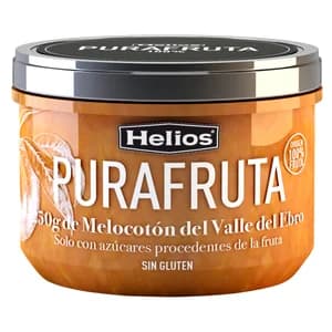 HELIOS Fruta para untar de melocotón del Valle del Ebro 250 g.