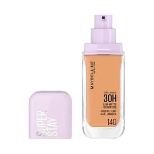 MAYBELLINE Superstay lumi-mate tono 140 Base de maquillaje con cobertura modulable.