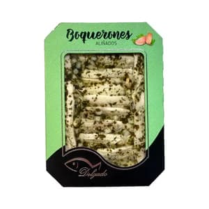 DELGADO Boquerones en vinagre aliñados 80 g.