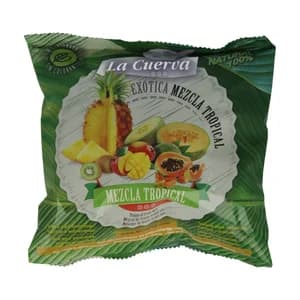 LA CUERVA Mezcla de frutas tropicales,100% naturales y sin conservantes ni colorantes LA CUERVA 300 g.