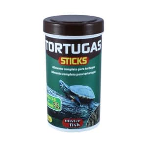 MISTER FISH Alimento para tortugas en sticks MISTER FISH bote de 75 gr,