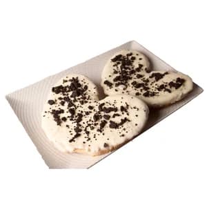 Palmera blanca con galleta de cacao 2 uds, 240 g.