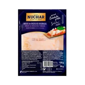 NUCHAR Migas de Bacalao ahumado 120g