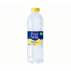 FONT VELLA Agua mineral toque limón 0,5 l.