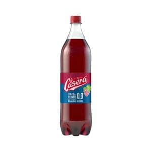 LA CASERA Tinto de verano original, con gaseosa La casera y 0,0% alcohol LA CASERA botella de 1,5 l.