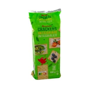 PRODUCTO ALCAMPO Crackers integrales 500 g.