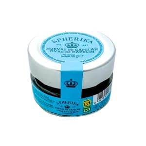 SPHERIKA Huevas de capelán negro 50 g.
