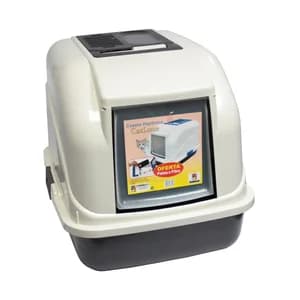 SANDIMAS Caseta higiénica para gatos 50 x 40 x 40 cm con filtro para los malos olores SANDIMAS 1 ud.