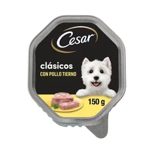 CESAR Comida para perro adulto a base de paté de pollo 150 gr,