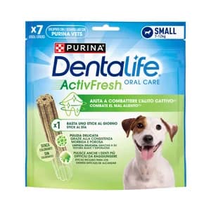 PURINA DENTALIFE ACTIVFRESH Snack dental perros 7 a 12 kg 4 uds.