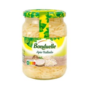 BONDUELLE Apio rallado frasco de 280 g.