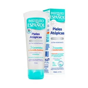 INSTITUTO ESPAÑOL Crema facial extra hidratante para pieles atópicas 75 ml.