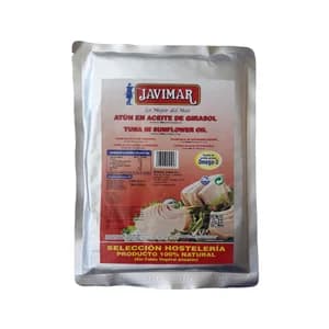 JAVIMAR Atún en aceite de girasol bolsa de 950 g.