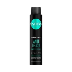 SYOSS Champú seco anti-grasa, para un cabello limpio al instante 200 ml.