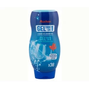 PRODUCTO ALCAMPO Lavavajillas en gel para máquinas, Todo en 1 720 ml.
