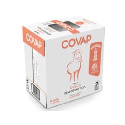 COVAP Leche de oveja semidesnatada, de origen español 6 x 1 l.