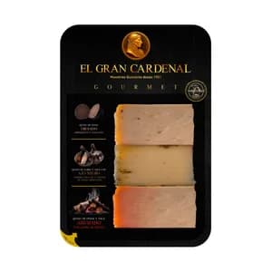 EL GRAN CARDENAL Tabla gourmet de quesos 300 g.