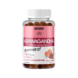 WEIDER Gummies ashwagandha + vitamina c 40 uds. 160 g.
