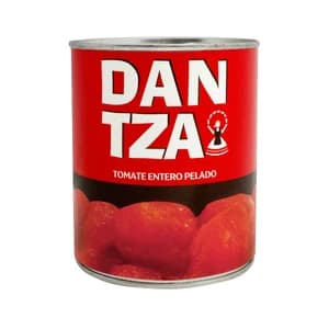 DANTZA Tomate entero pelado en lata de 480 g.