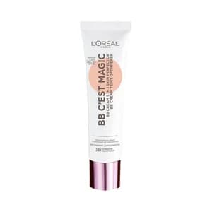 L"ORÉAL PARIS BB cream c´est magic Tono medium Base de maquillaje hidratante, unificante y fluida con FPS 20.