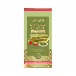 LINDT Chocolate Tokyo matcha fresa 145 g.