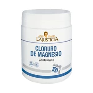 ANA MARIA LAJUSTICIA® Complemento nutricional apto para vegano a base de Cloruro de Magnésio 400 g.