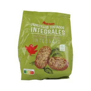 PRODUCTO ALCAMPO Panecillos tostados integrales 225 g.