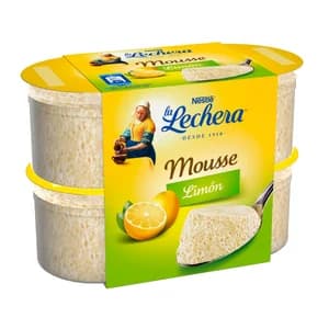 LA LECHERA Mousse de limón de Nestlé 4 x 58 g.