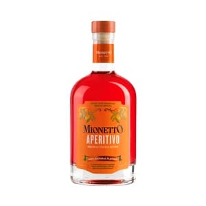 MIONETTO Aperitivo italiano a base de naranja, cítricos y botánicos botella 50 cl.