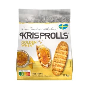 KRISPROLLS Panecillos suecos tostados dorados 225 g.