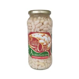 EL PLATO DE ORO Categoría extra Alubias cocidas 400 g.