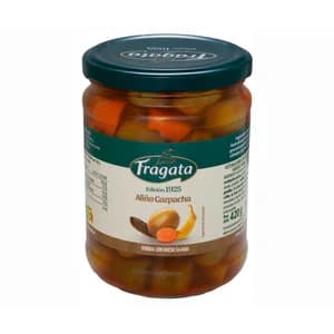 FRAGATA Verdial con hueso aliño gazpacha 250 gr.