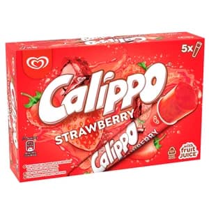 CALIPPO Polo de sabor fresa 5 x 105 ml.