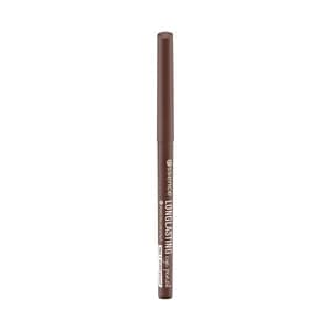 ESSENCE Long lasting tono 40 Roasted chestnut marrón oscuro Lápiz de ojos intenso con matiz cálido.