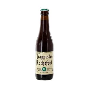 ROCHEFORT-8 Cerveza trapense belga botella 33 cl.